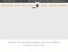 Tablet Screenshot of inglestonehouse.com